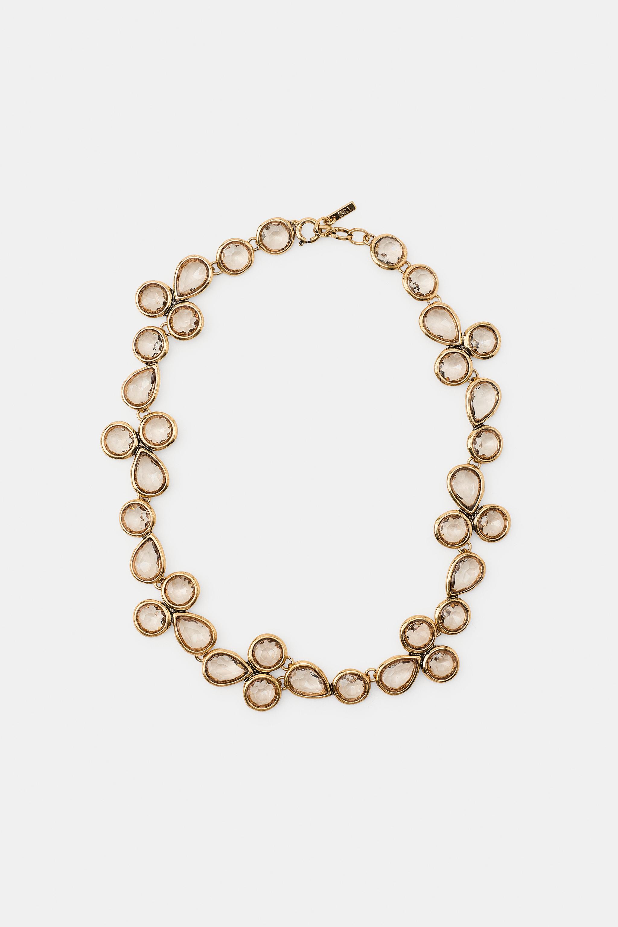 CRYSTAL PIECE NECKLACE